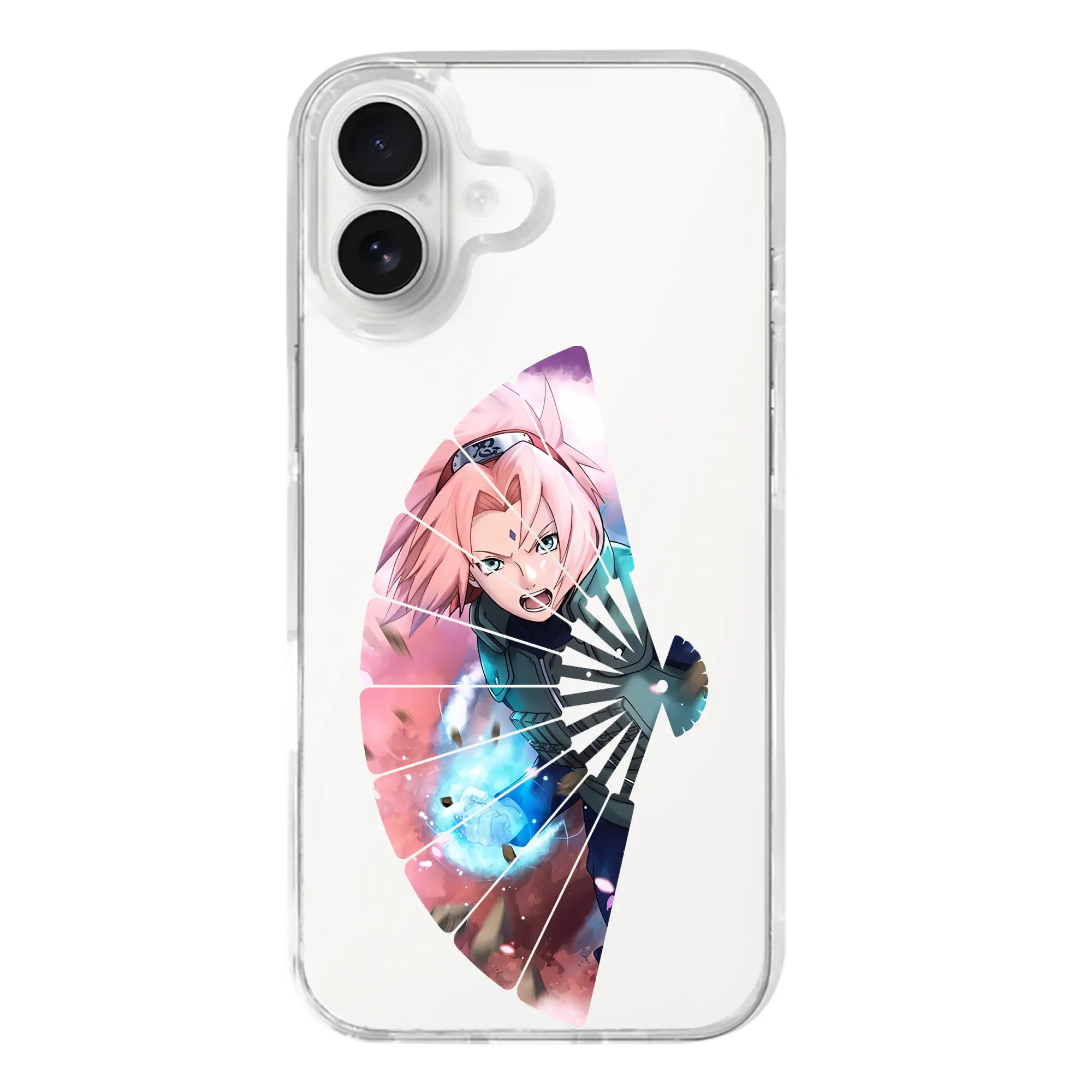 ナルト グッズ はるの さくら - iPhone 17シリーズ 透明スマホケース – 薄型・耐衝撃・精密フィット保護カバー